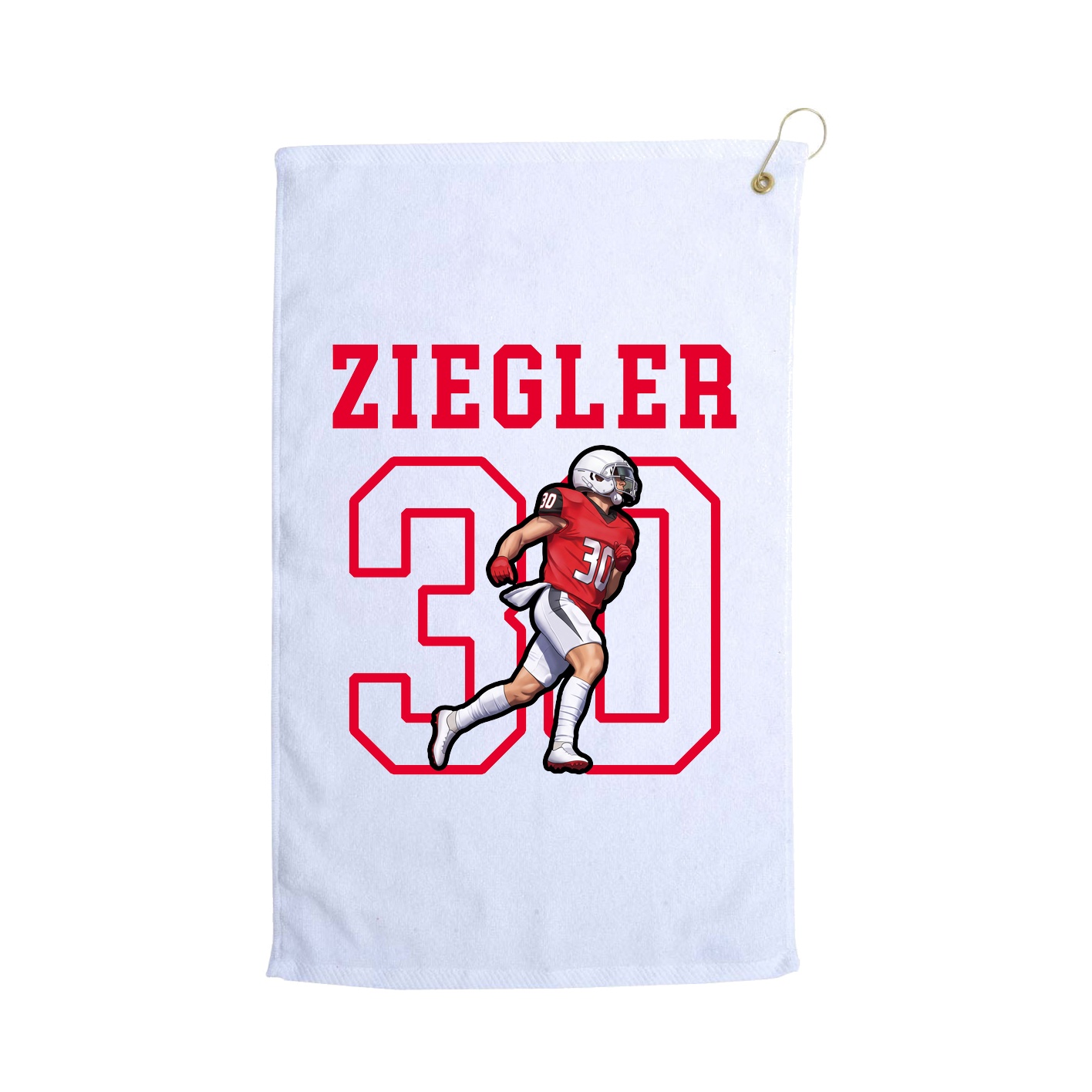 Golf Towel — Shirsey in White