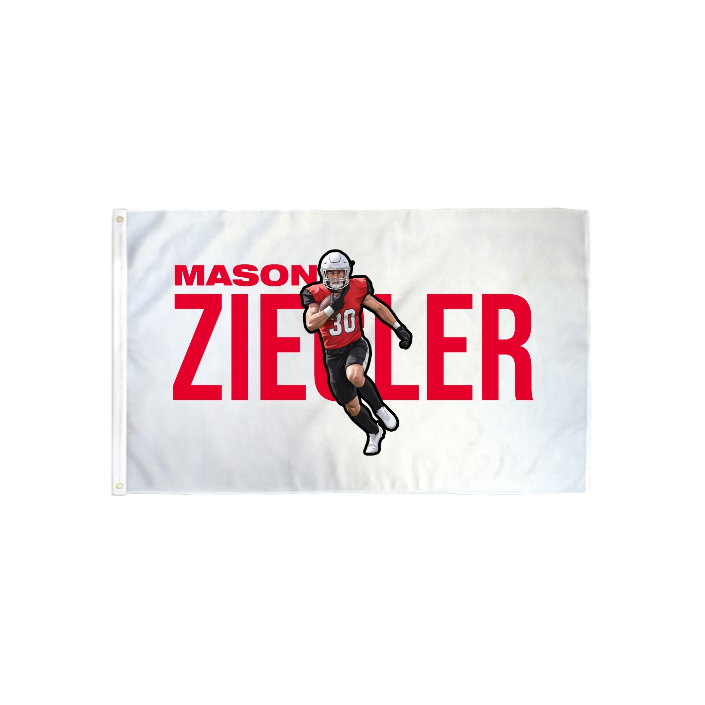3x5 Flag — Player Name in Classic