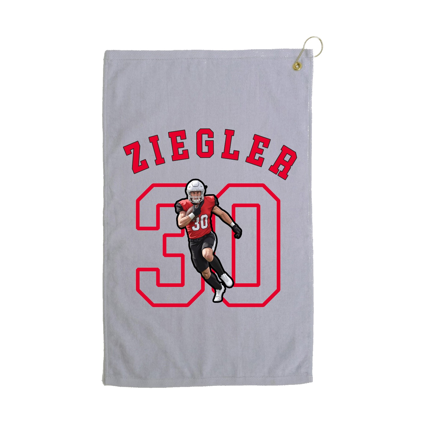 Golf Towel — Shirsey Arch in Grey