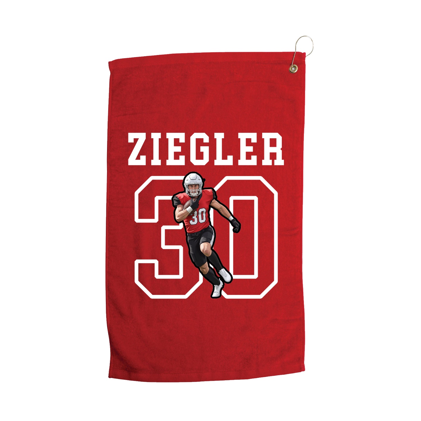 Golf Towel — Shirsey in Red