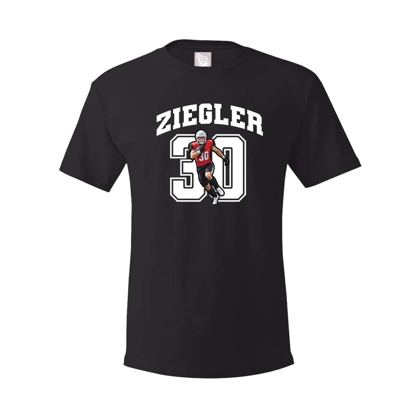 Tee — Number in Black