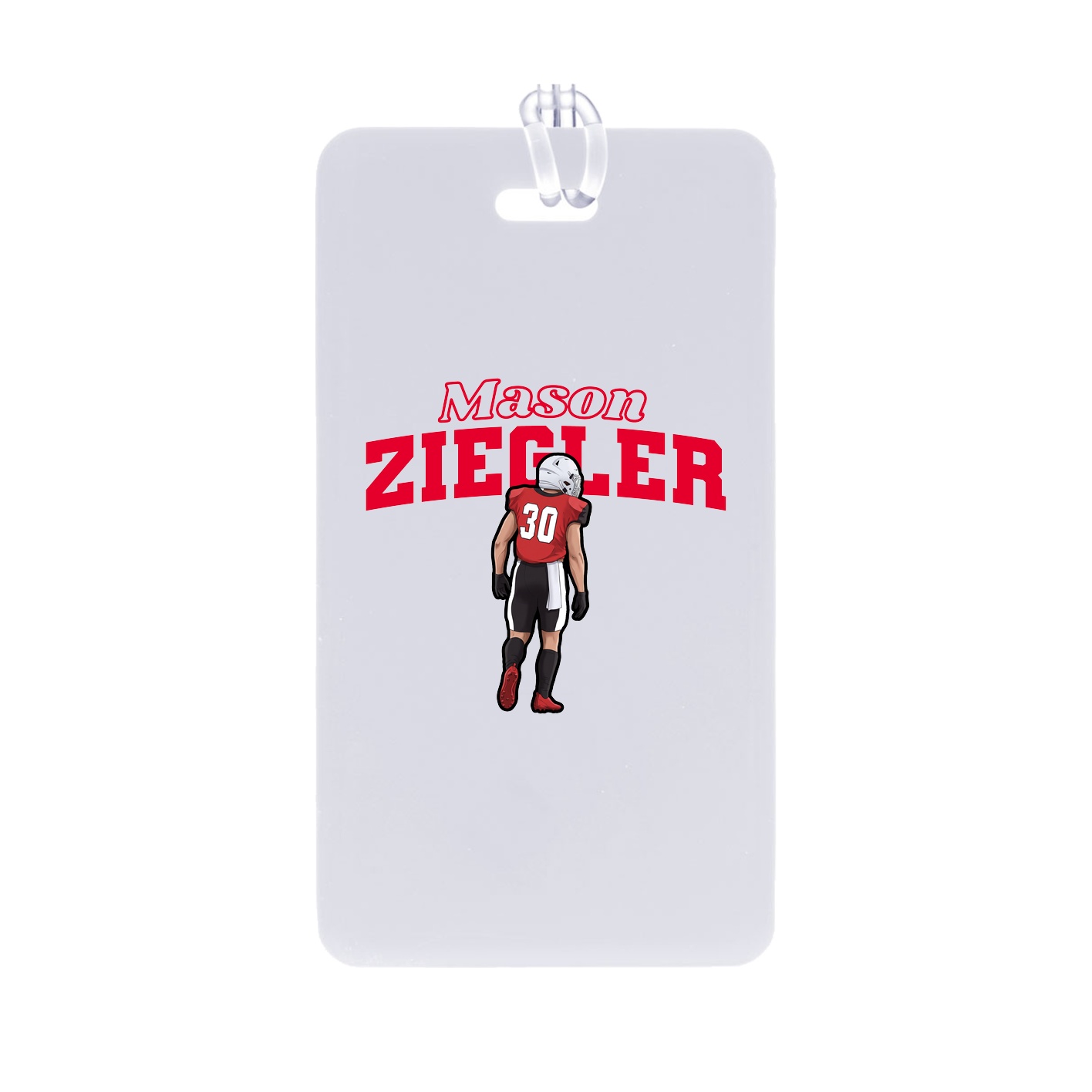 Bag Tag — Name Arch in Classic