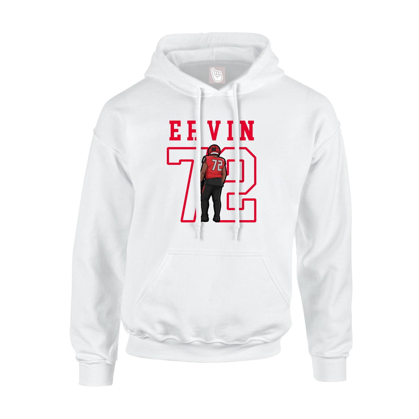 Youth Hoodie — Shirsey in White