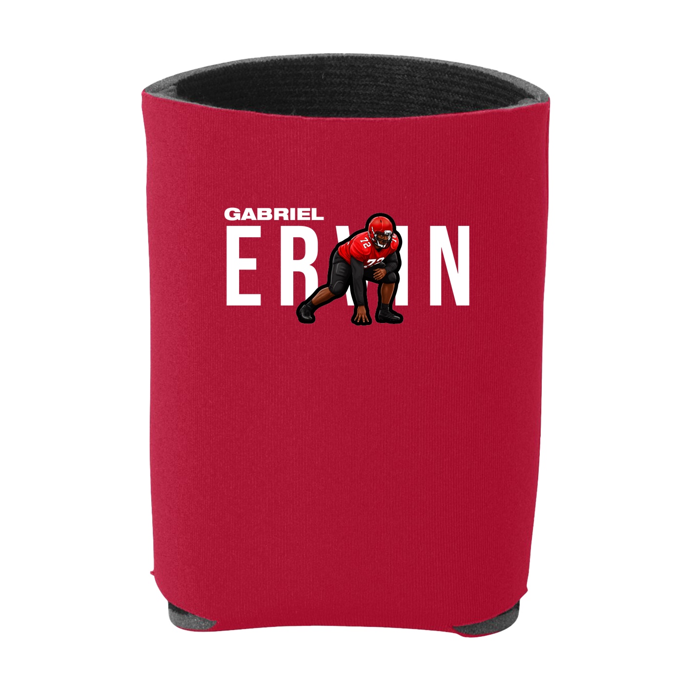 Can Holder — Player Name in Red