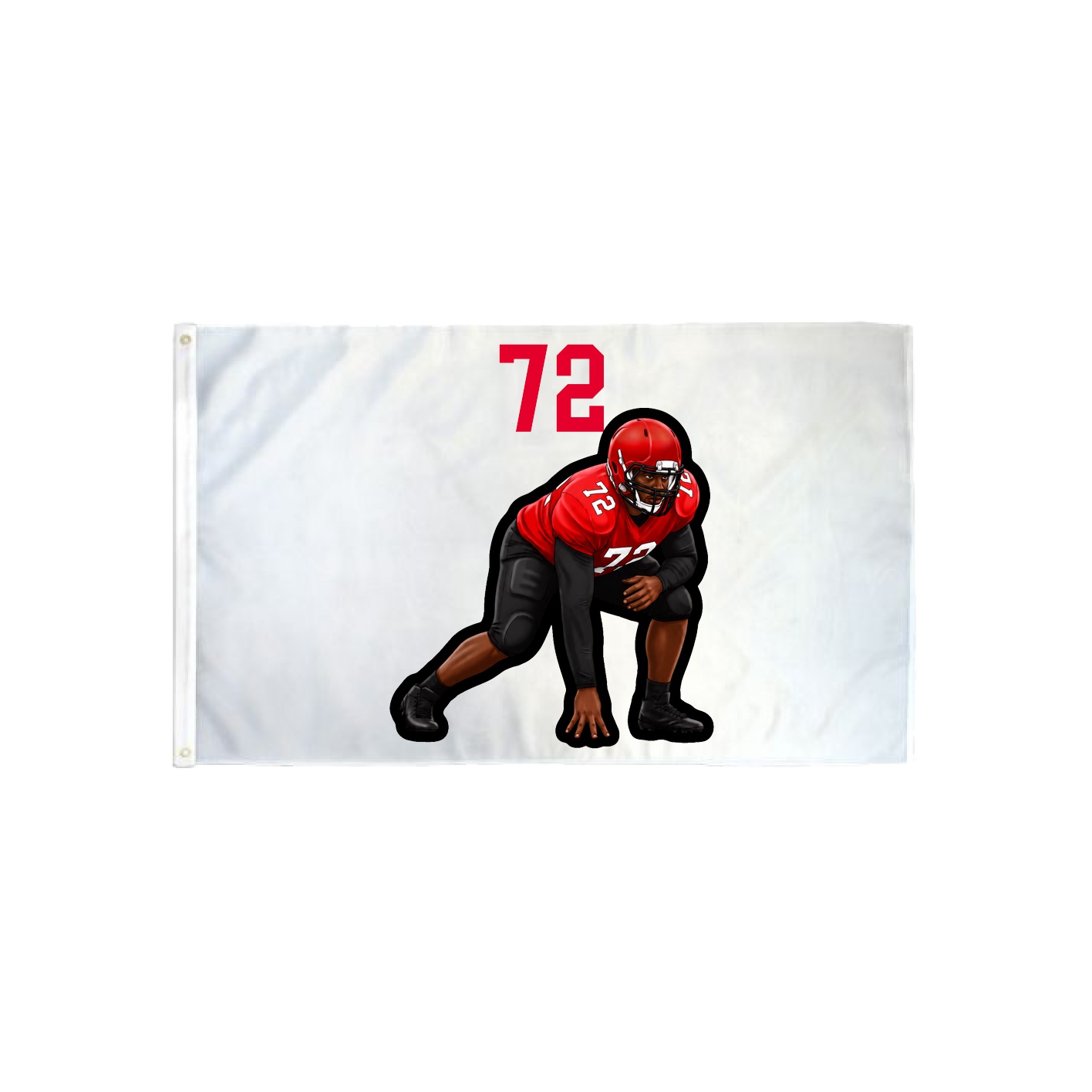 3x5 Flag — Number Top in Classic