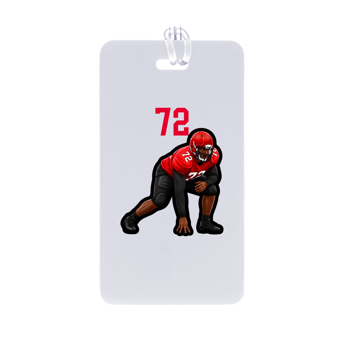 Bag Tag — Number Top in Classic