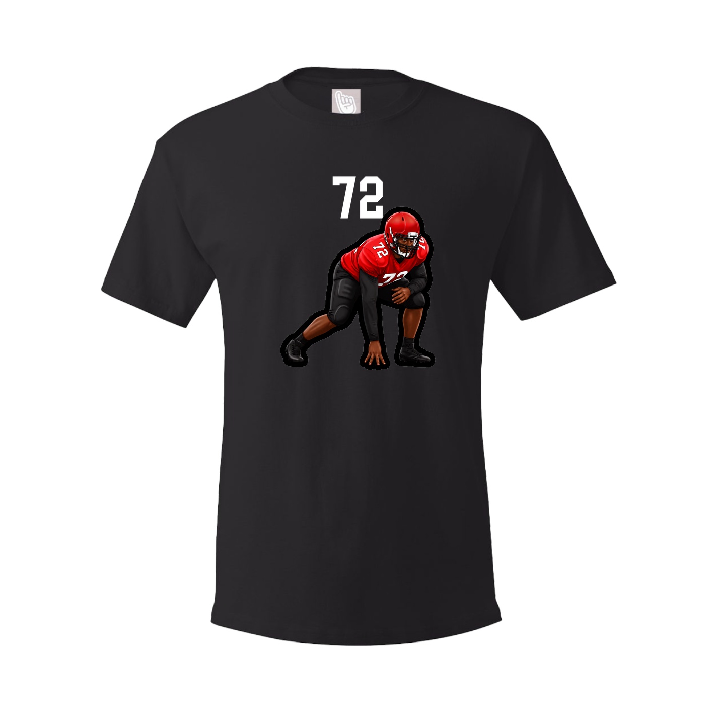 Tee — Number Top in Black