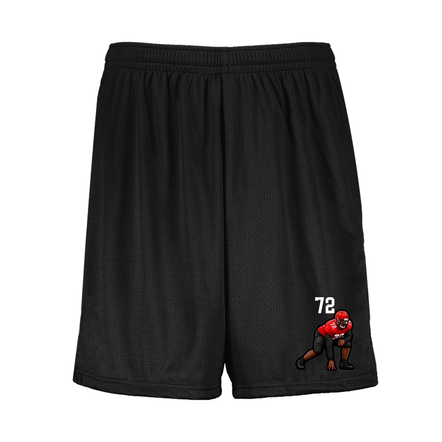 Shorts — Number Top in Black