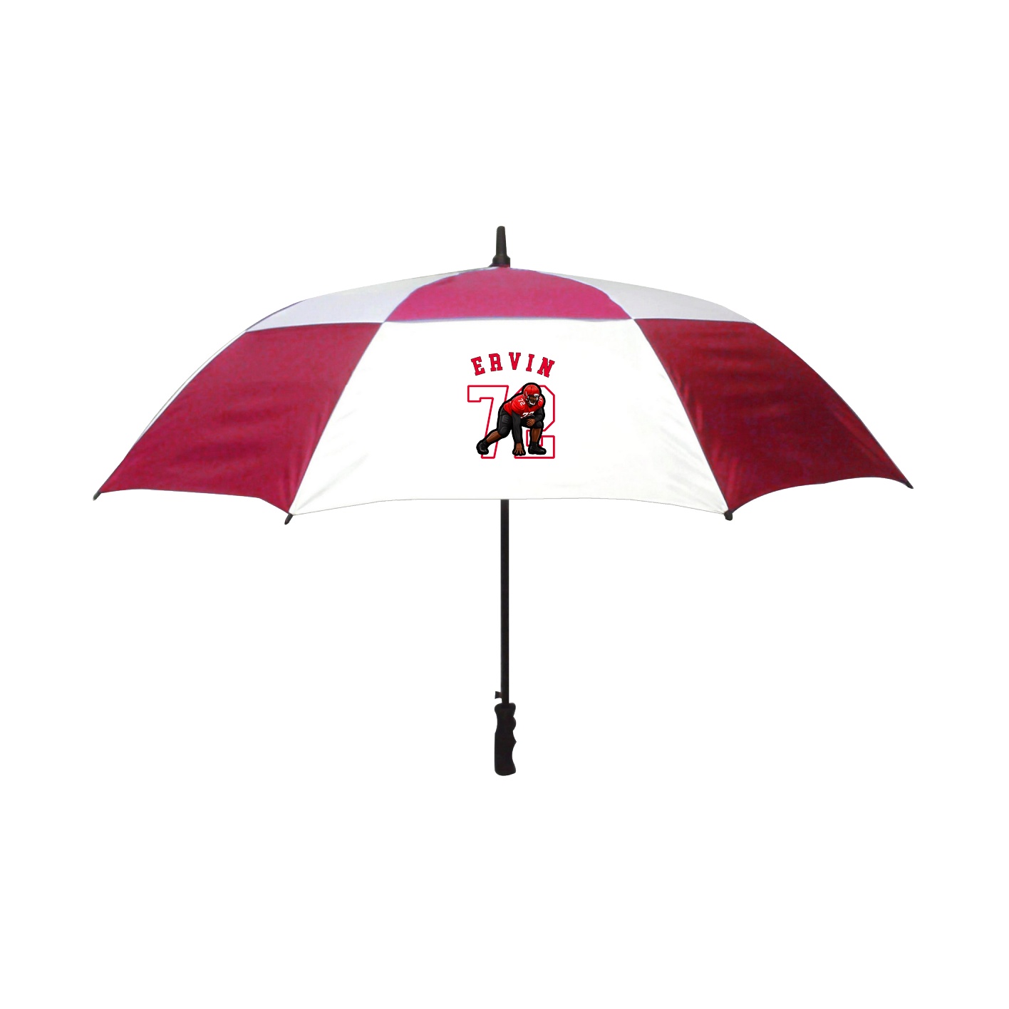 Golf Umbrella — Shirsey Arch in Red