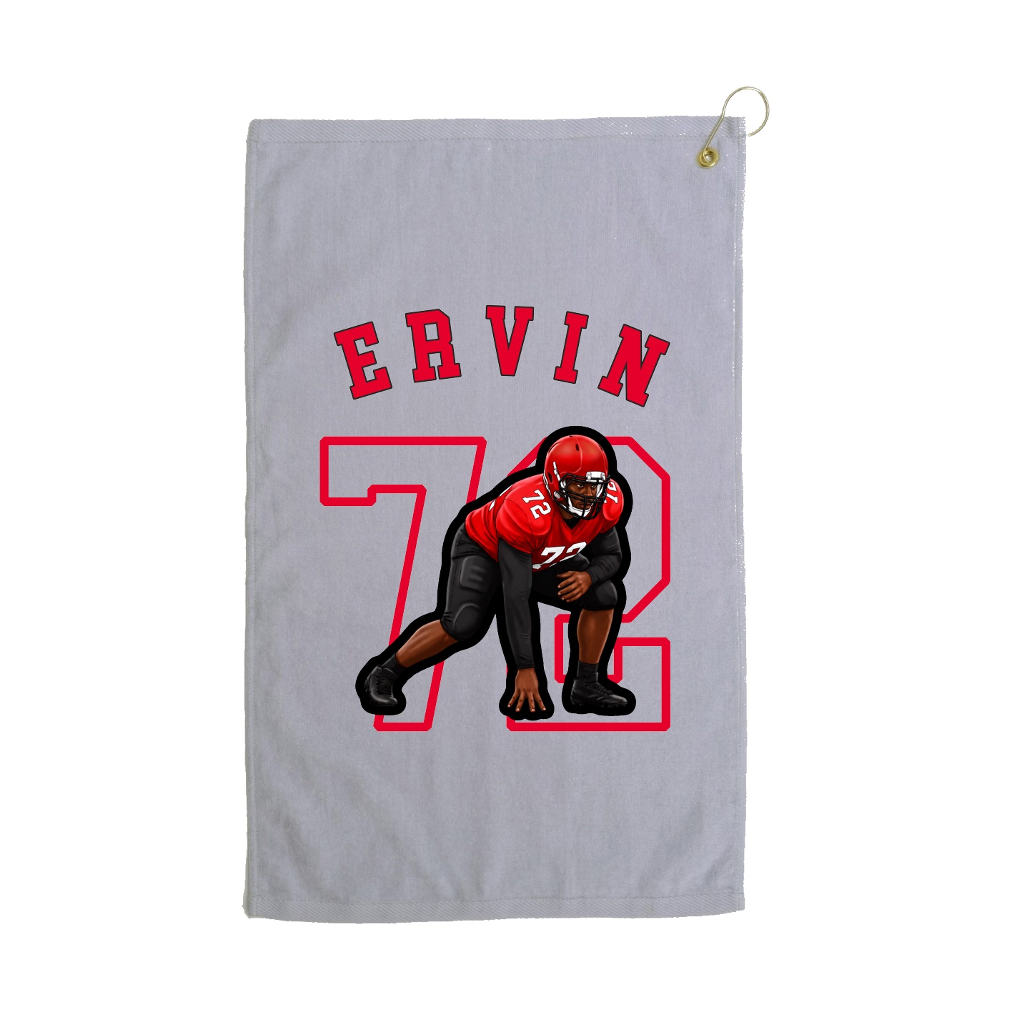 Golf Towel — Shirsey Arch in Grey