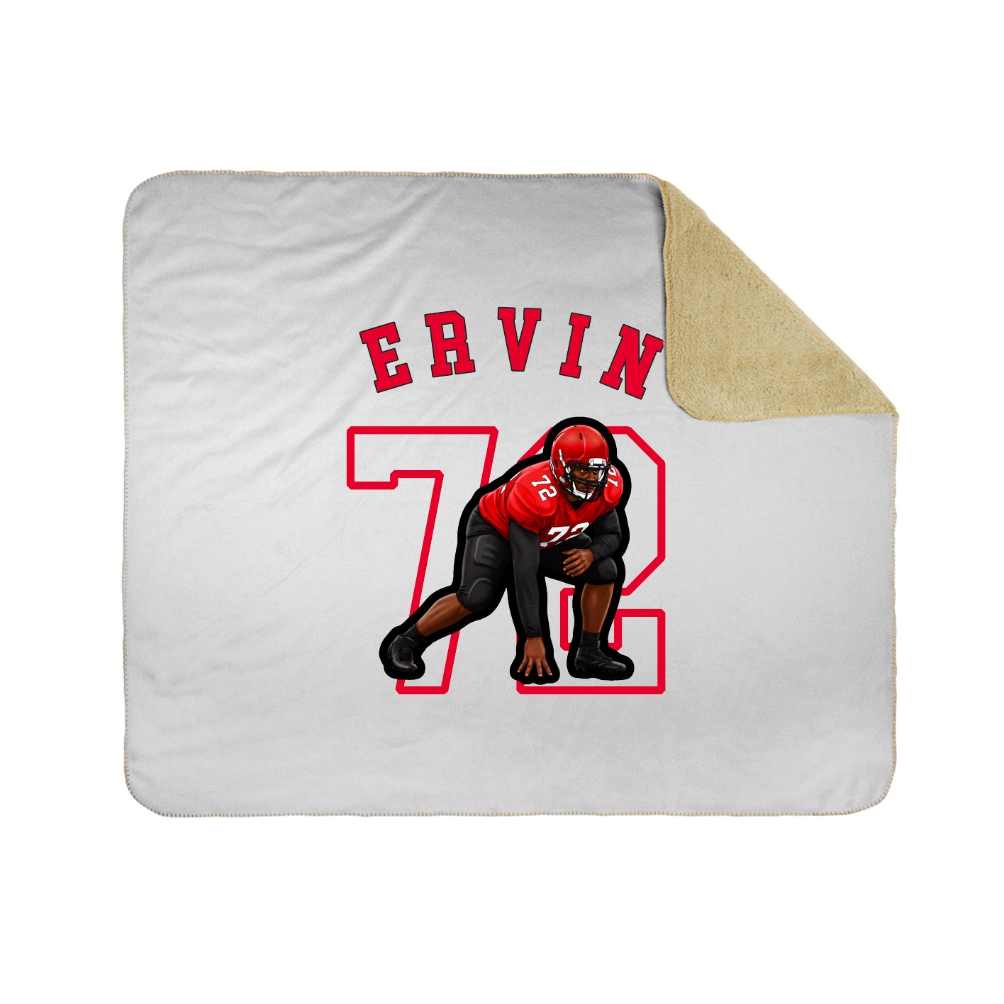 Throw Blanket — Shirsey Arch in White