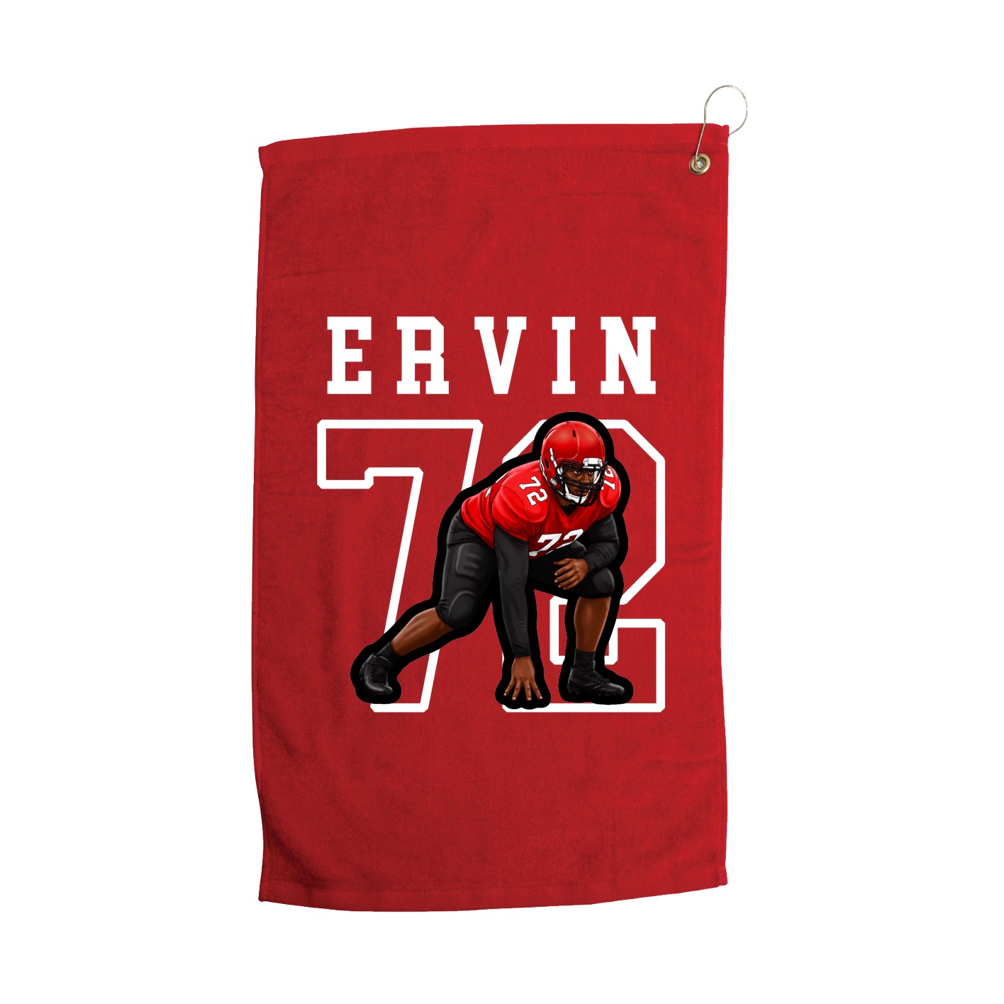 Golf Towel — Shirsey in Red