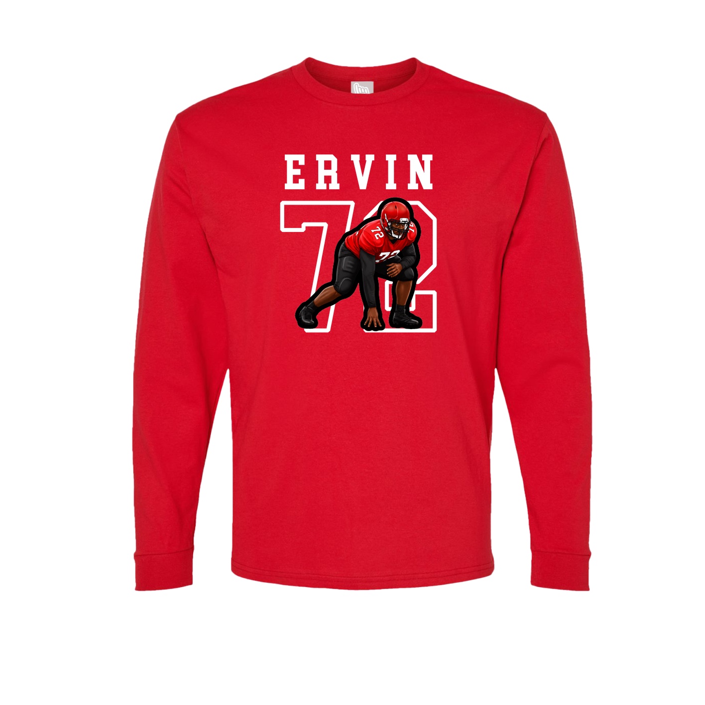 Long Sleeve Tee — Shirsey in Red