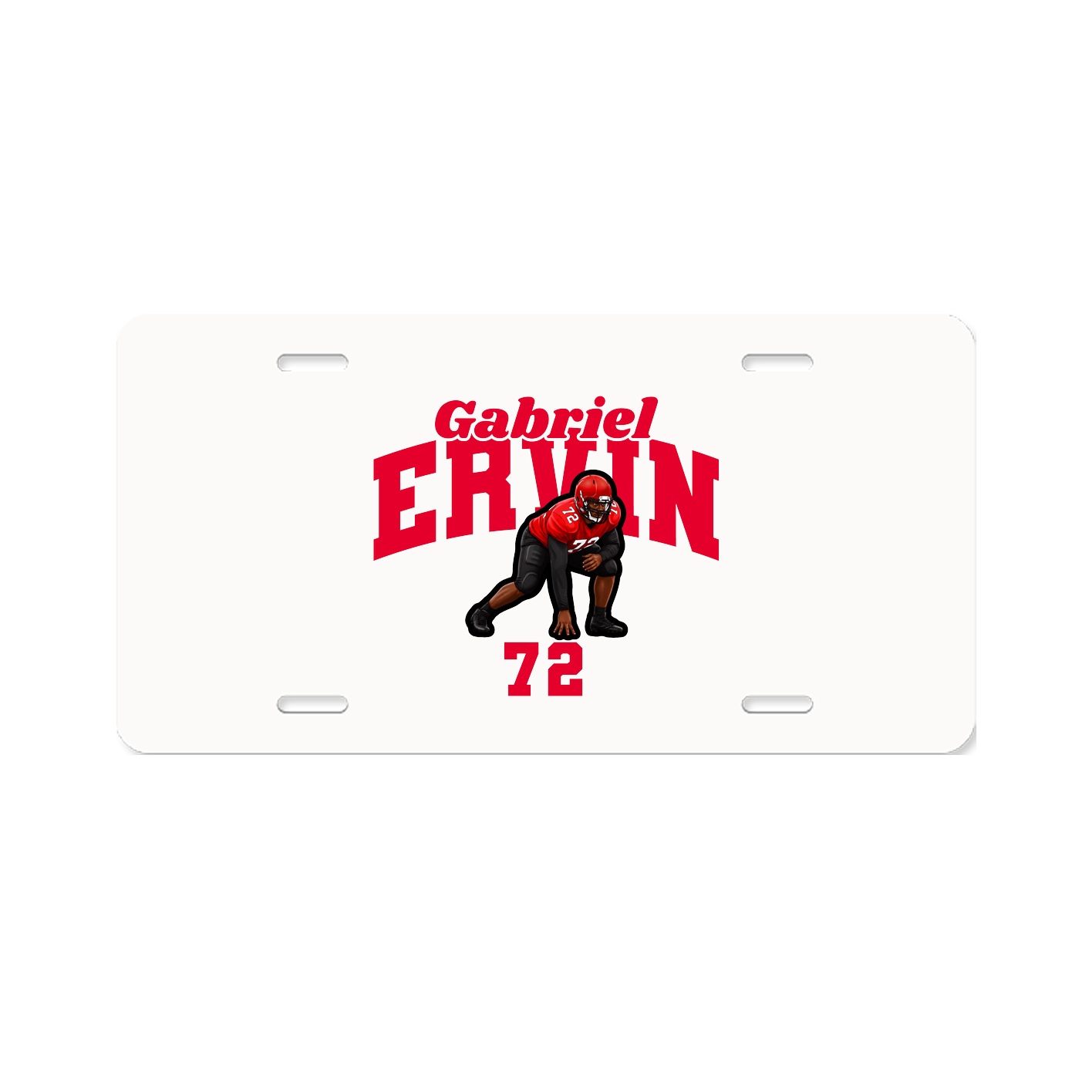 License Plate — Signature Arch in Classic