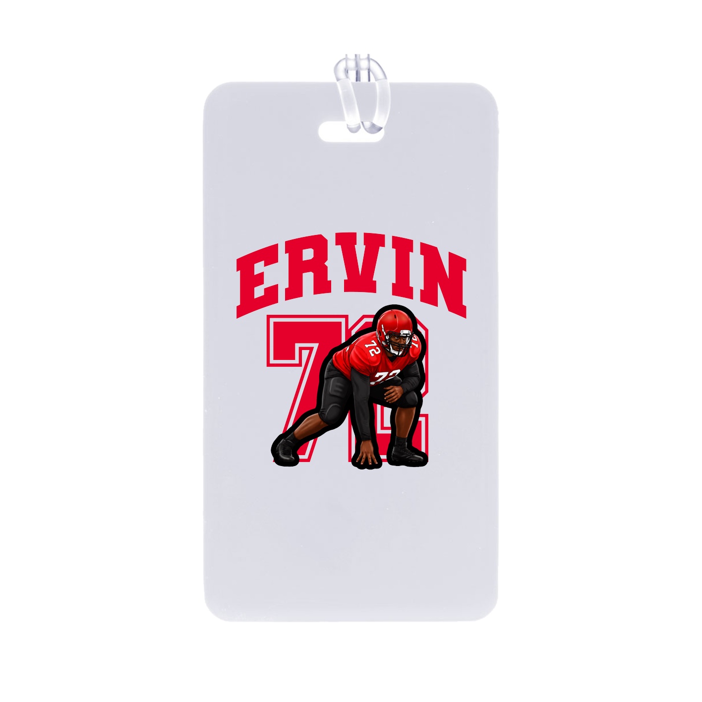 Bag Tag — Number in Classic