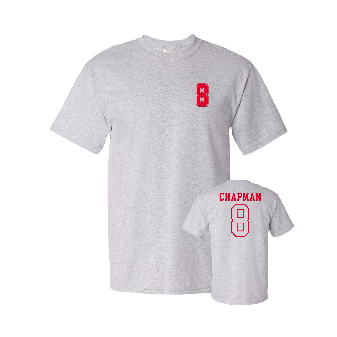 Tee — Chest Back in Grey