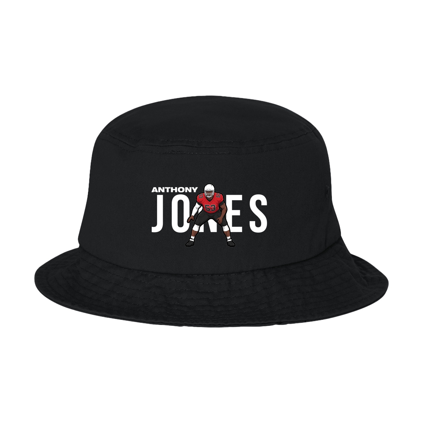 Bucket Cap — Player Name in Black