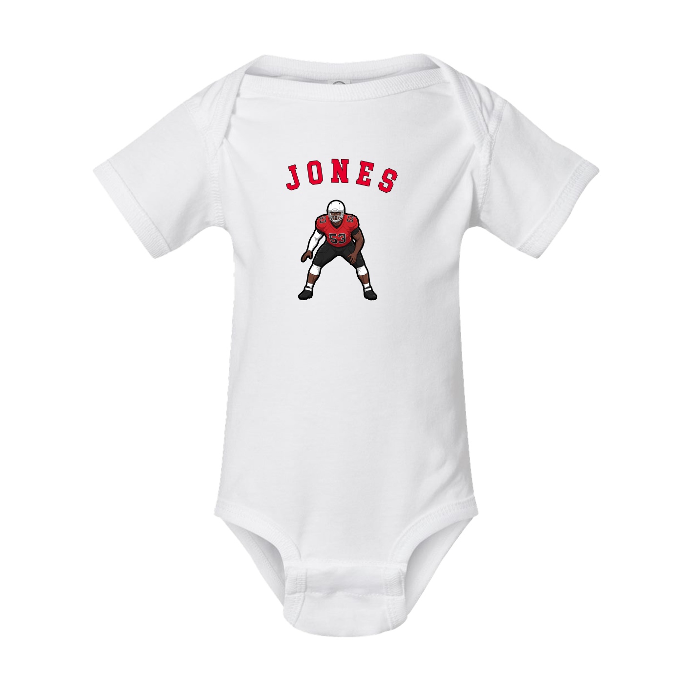 Baby Onesie — Shirsey Arch in White