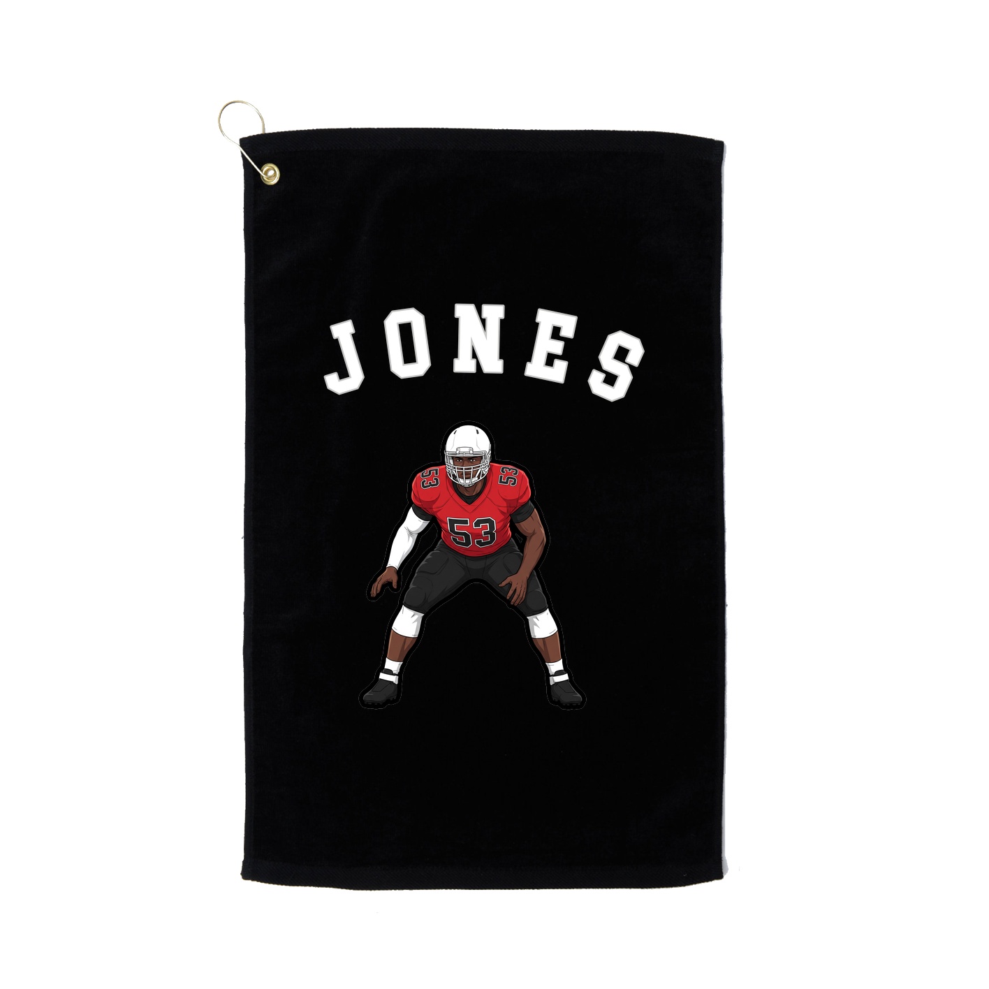 Golf Towel — Shirsey Arch in Black