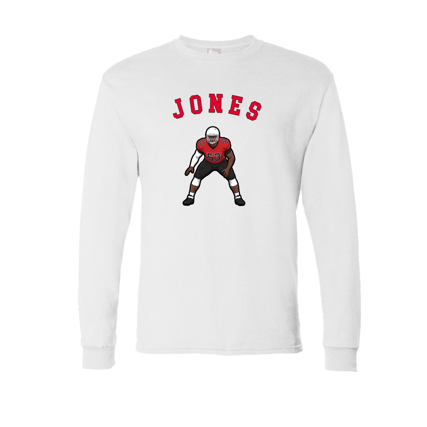 Long Sleeve Tee — Shirsey Arch in White