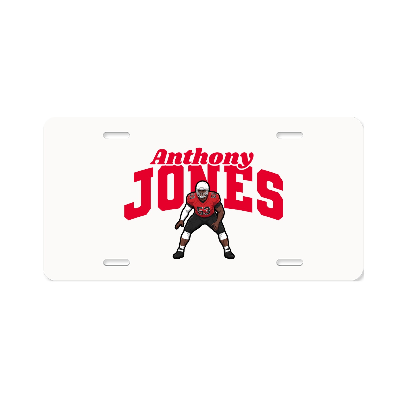 License Plate — Signature Arch in Classic