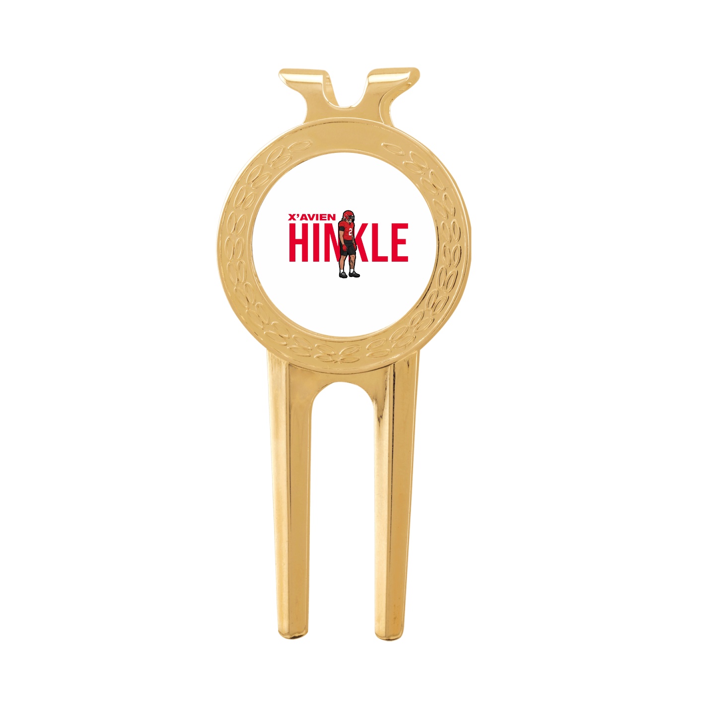 Divot Tool with Ball Marker — Player Name in Classic