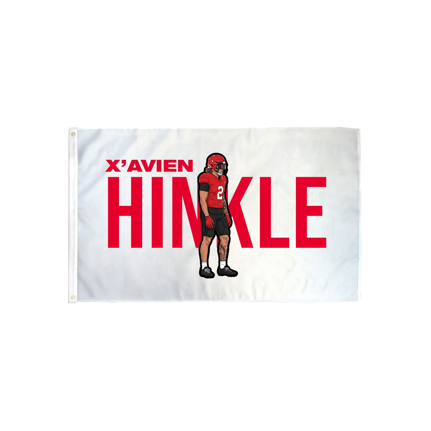 3x5 Flag — Player Name in Classic