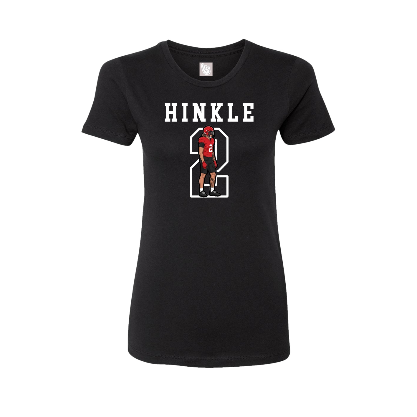 Fitted Women's Tee — Shirsey in Black