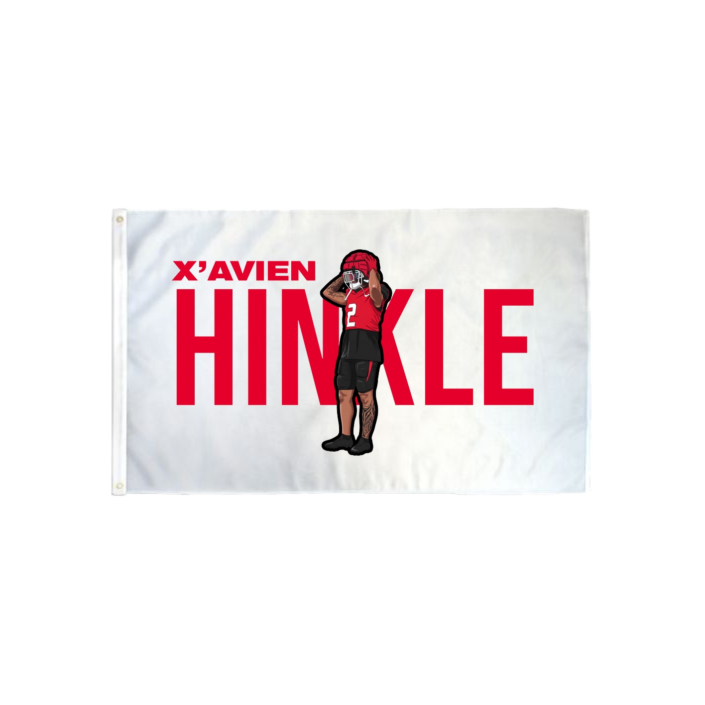 3x5 Flag — Player Name in Classic