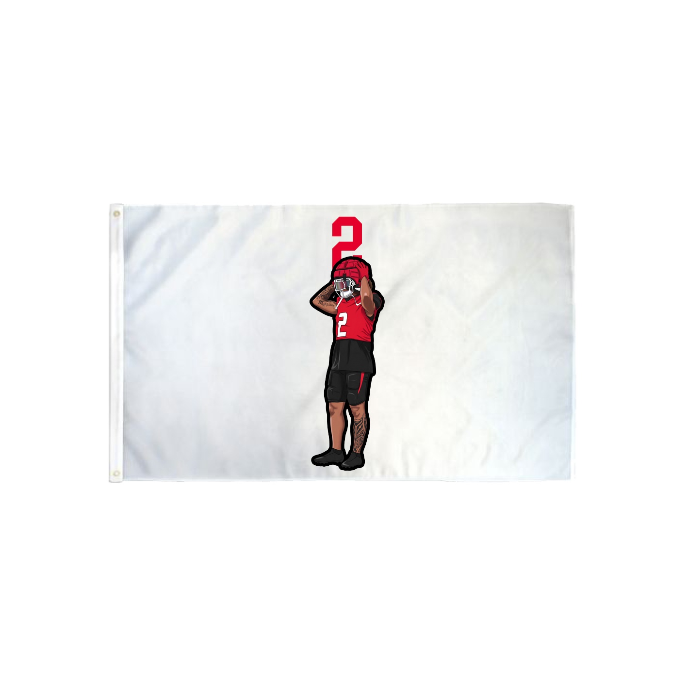 3x5 Flag — Number Top in Classic