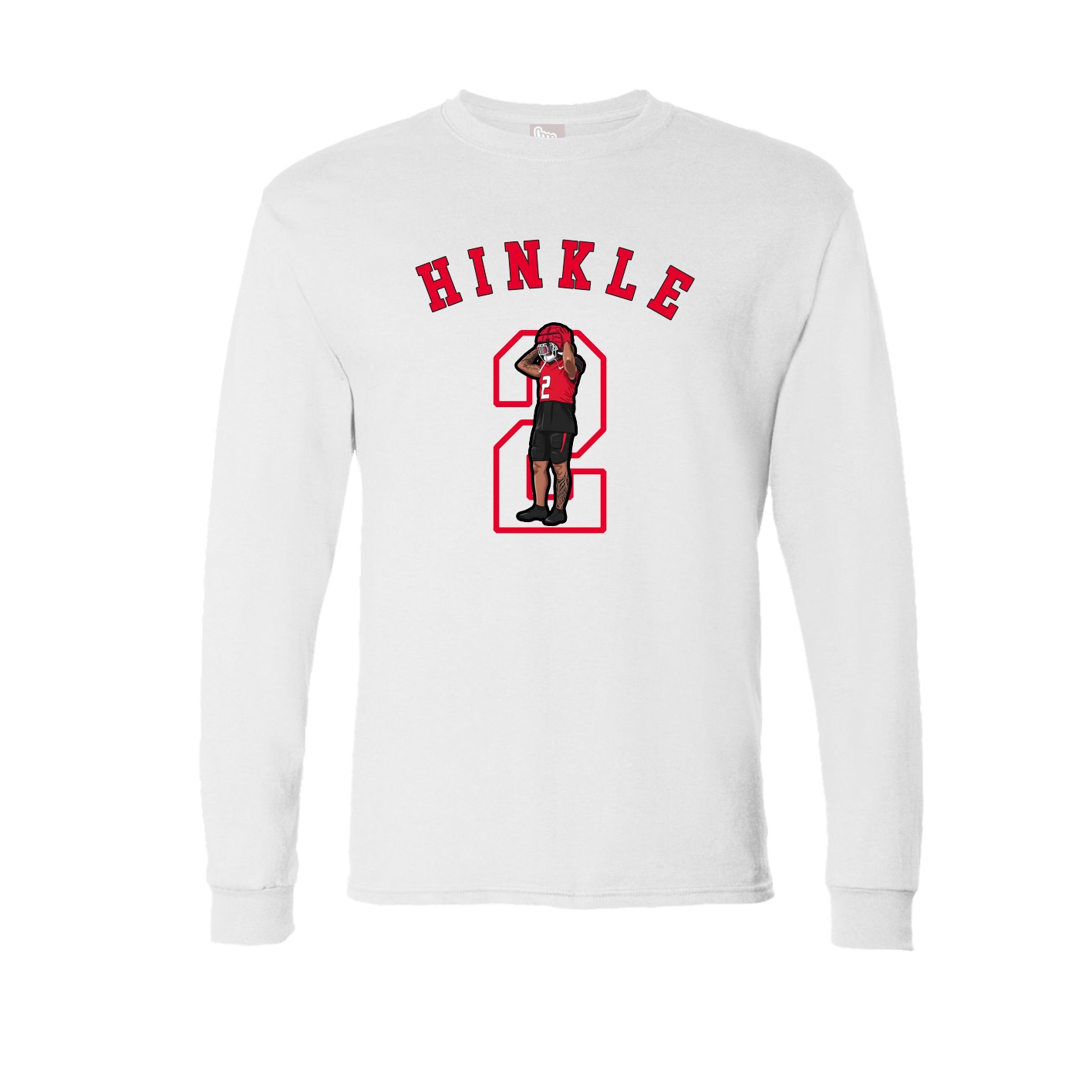 Long Sleeve Tee — Shirsey Arch in White