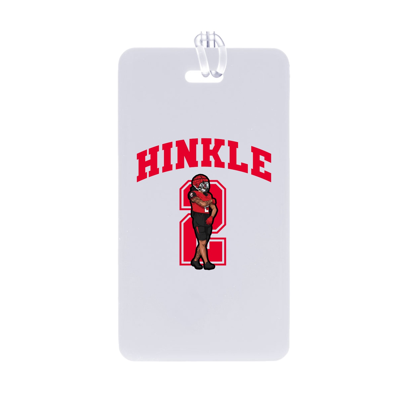 Bag Tag — Number in Classic