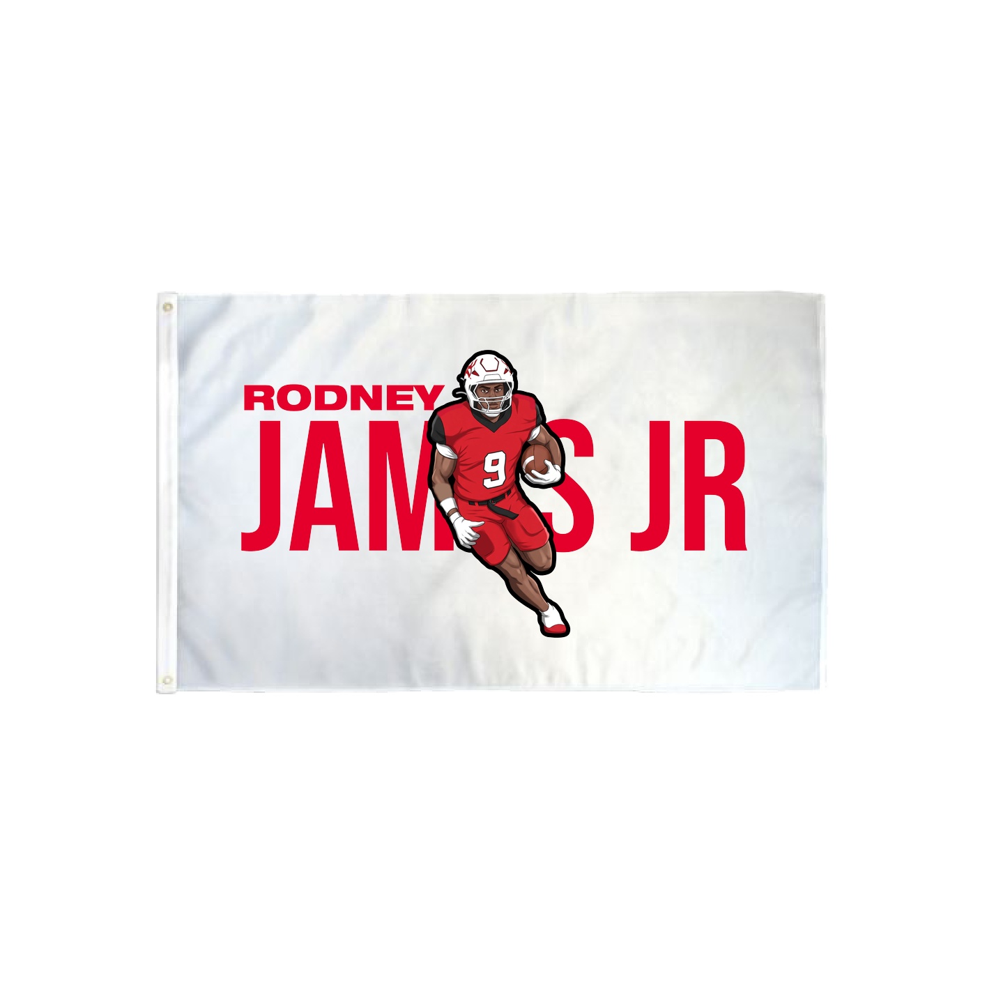 3x5 Flag — Player Name in Classic