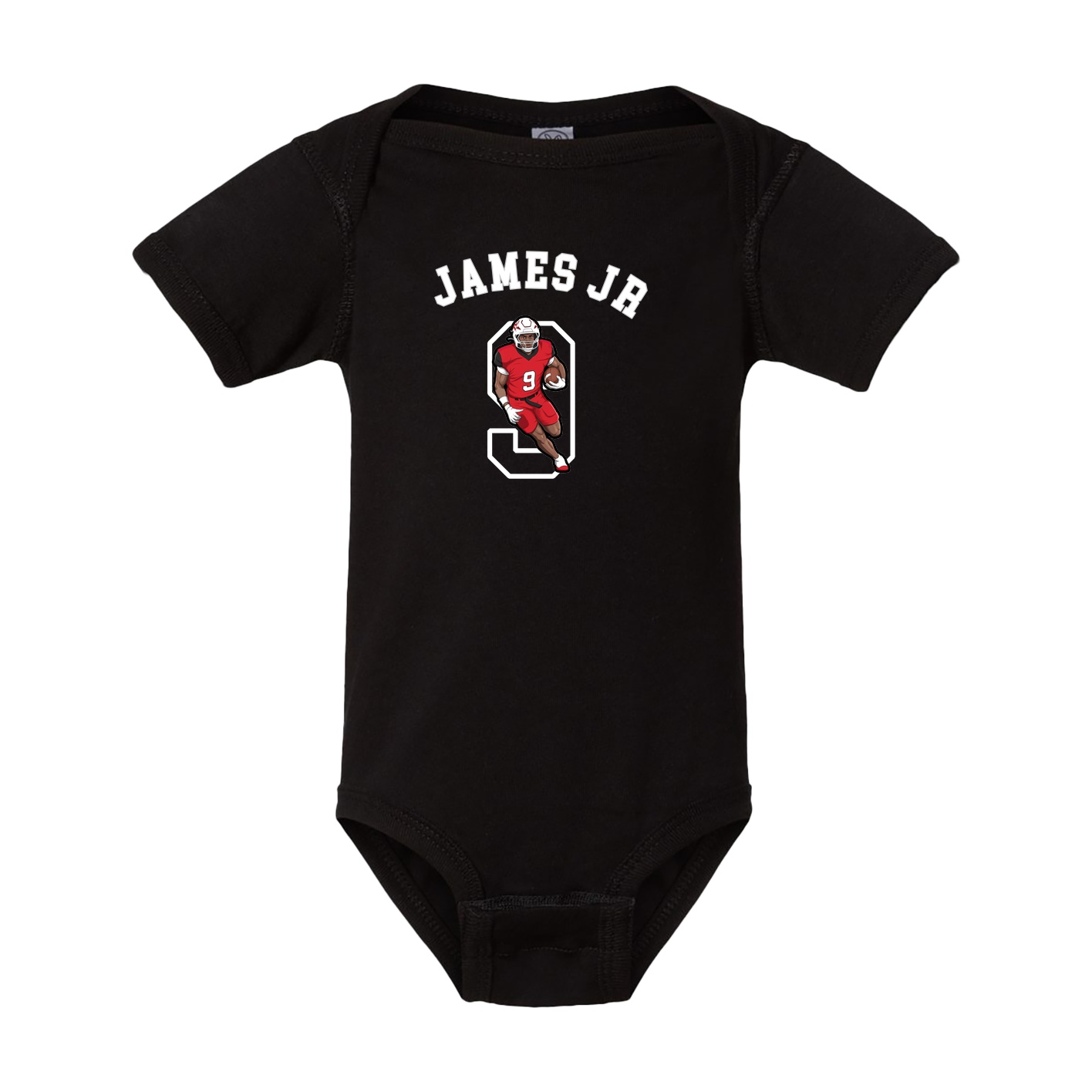 Baby Onesie — Shirsey Arch in Black