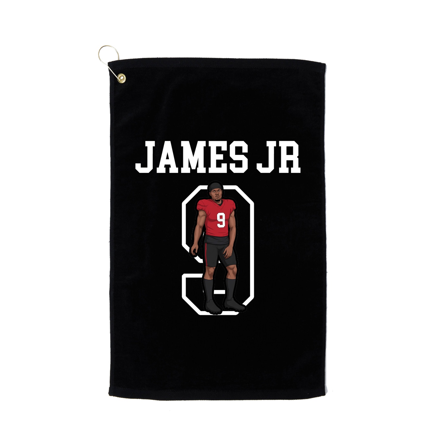 Golf Towel — Shirsey in Black