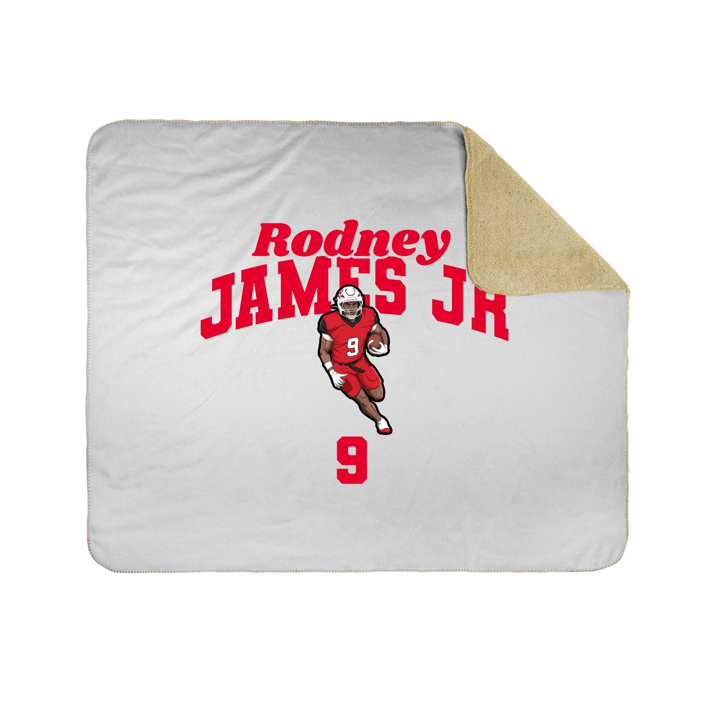 Throw Blanket — Signature Arch in White