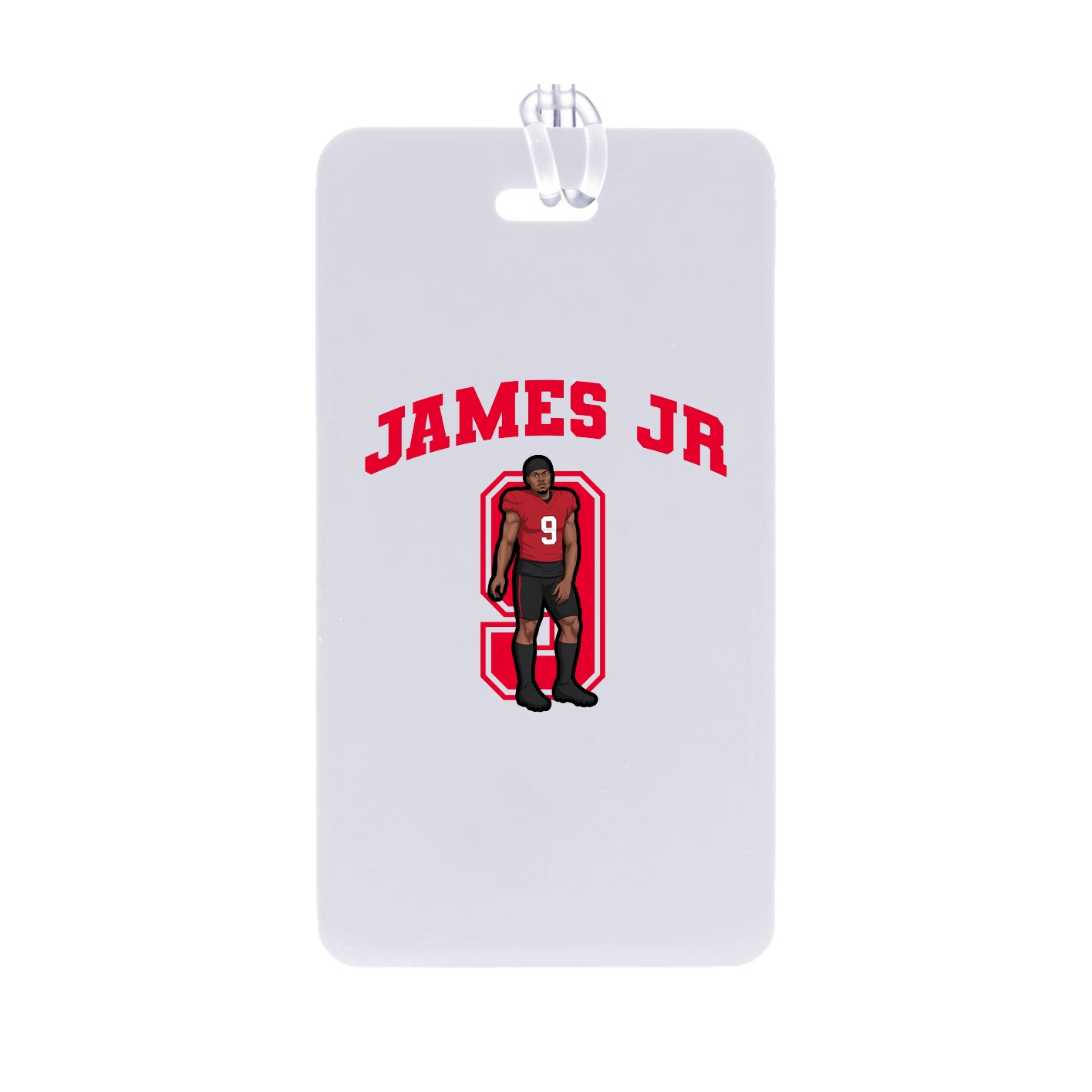 Bag Tag — Number in Classic