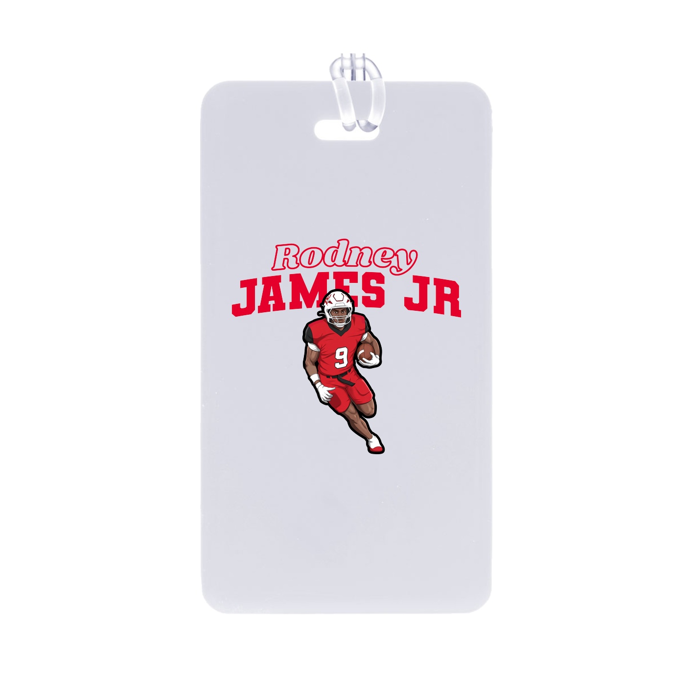 Bag Tag — Name Arch in Classic
