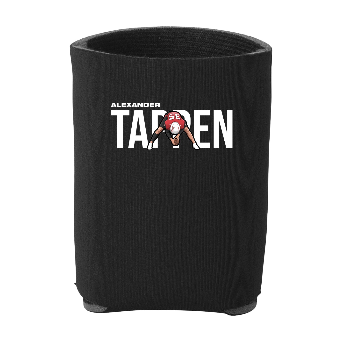 Can Holder — Player Name in Black