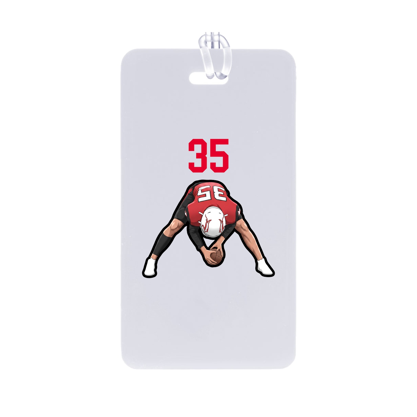 Bag Tag — Number Top in Classic