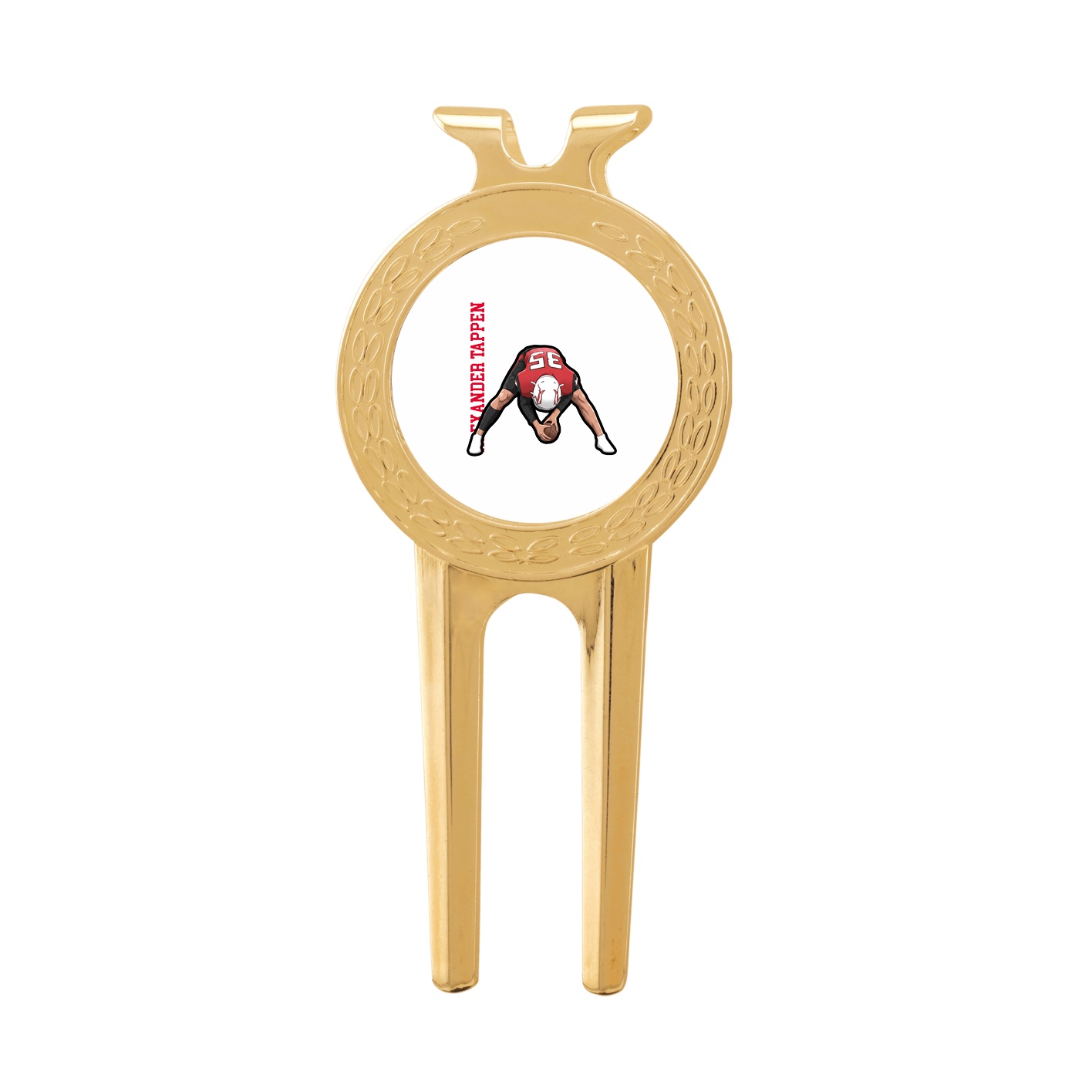 Divot Tool with Ball Marker — Name Vertical in Classic