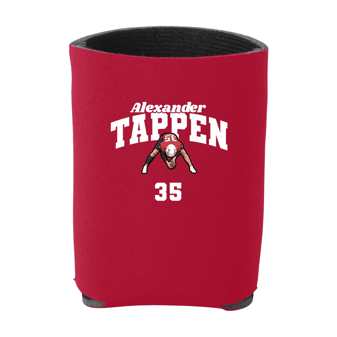 Can Holder — Signature Arch in Red