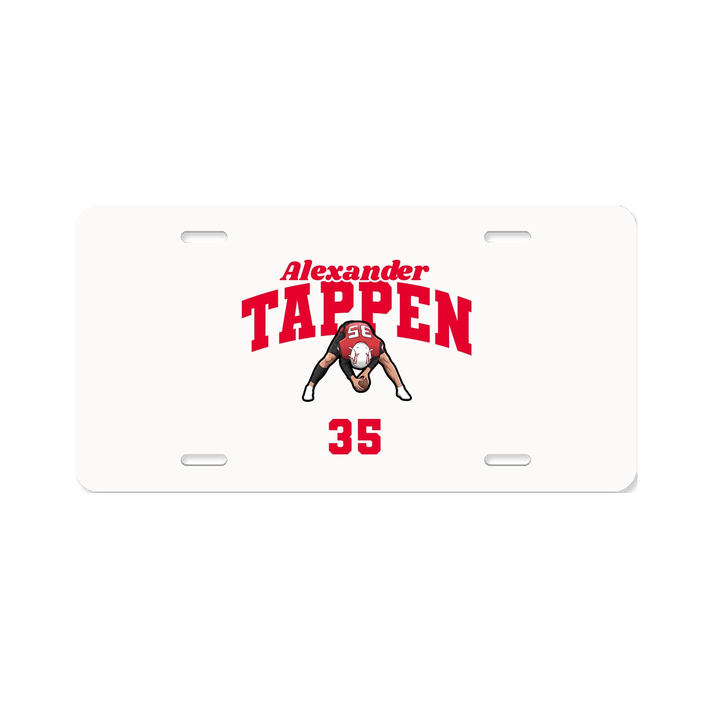License Plate — Signature Arch in Classic