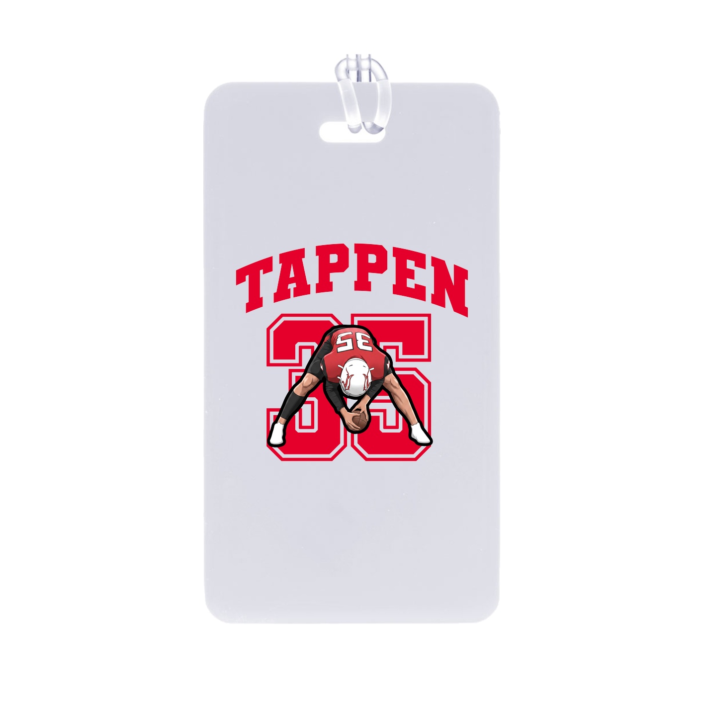 Bag Tag — Number in Classic