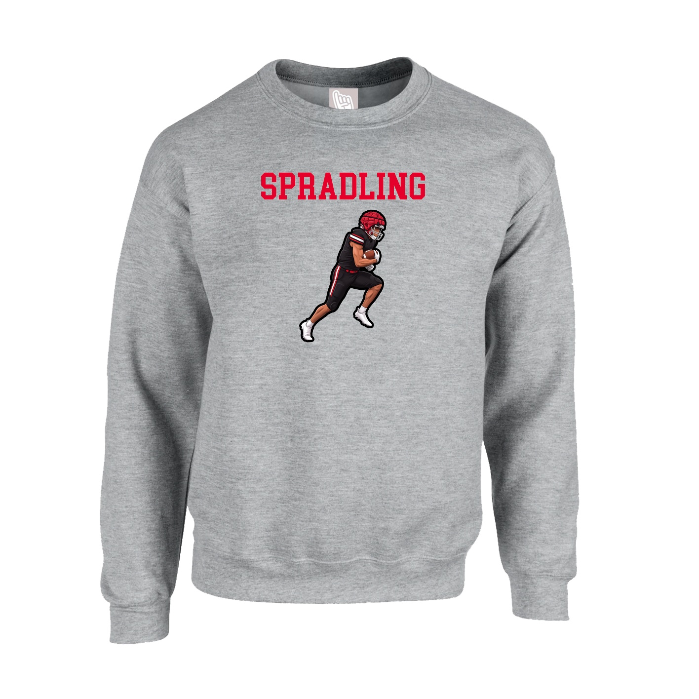 Fleece Crew — Shirsey in Grey