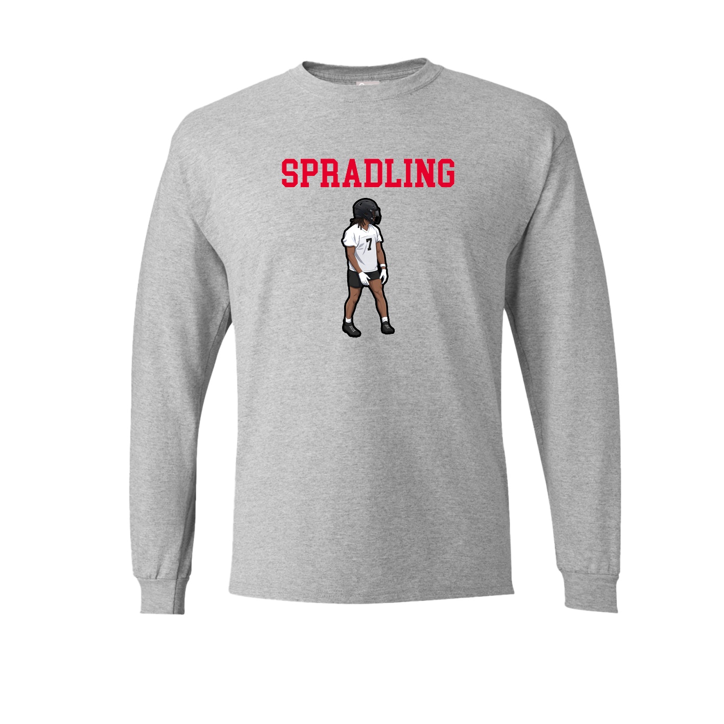 Long Sleeve Tee — Shirsey in Grey