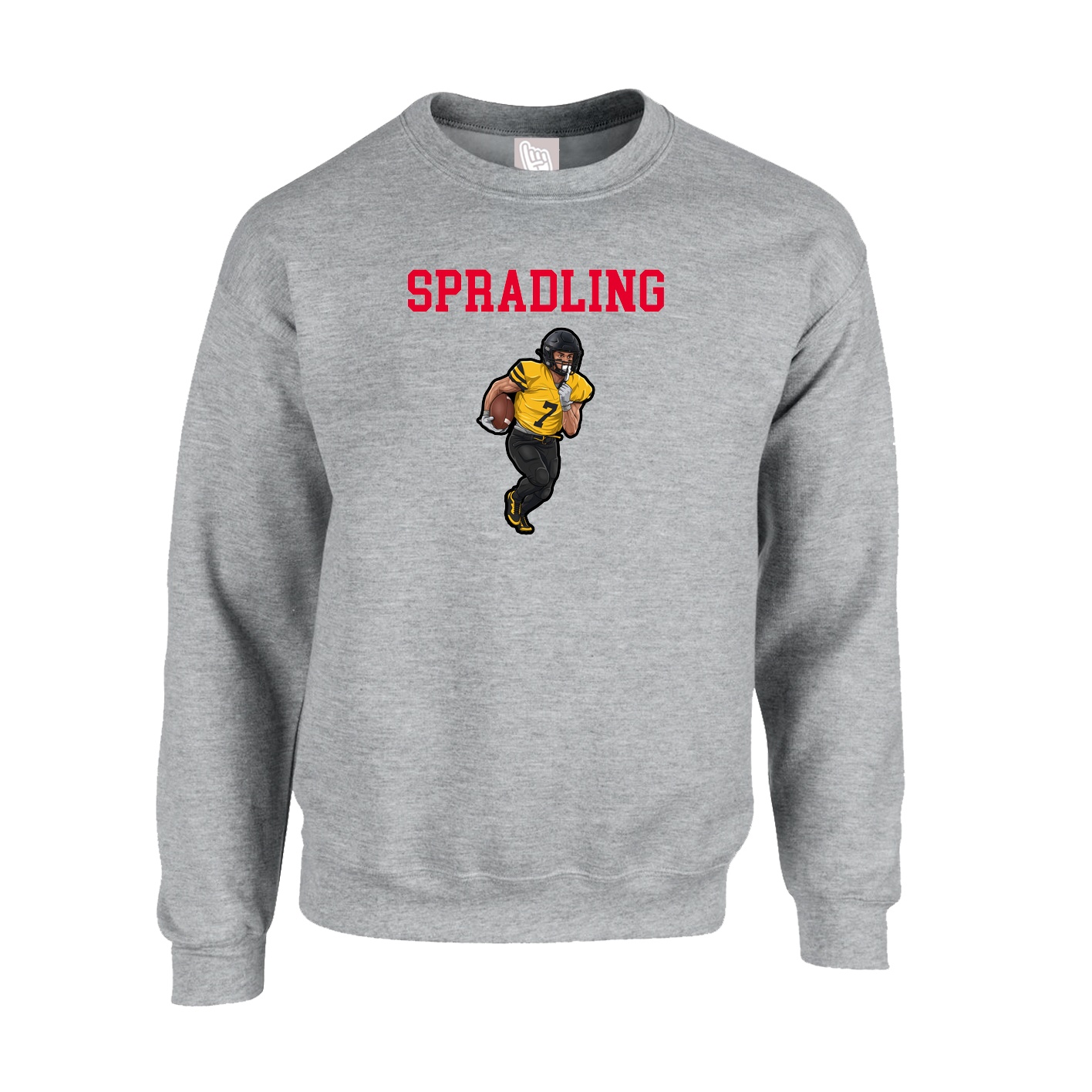Fleece Crew — Shirsey in Grey