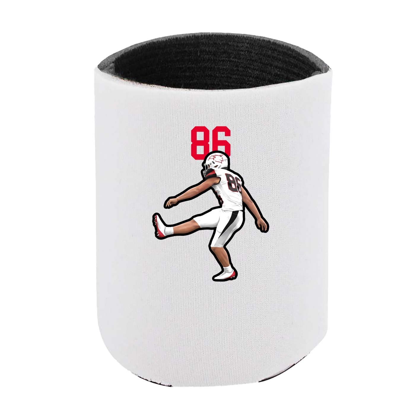 Can Holder — Number Top in White