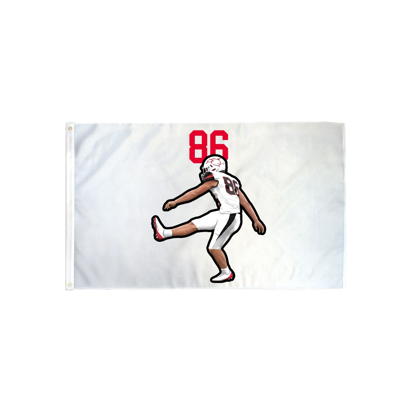 3x5 Flag — Number Top in Classic