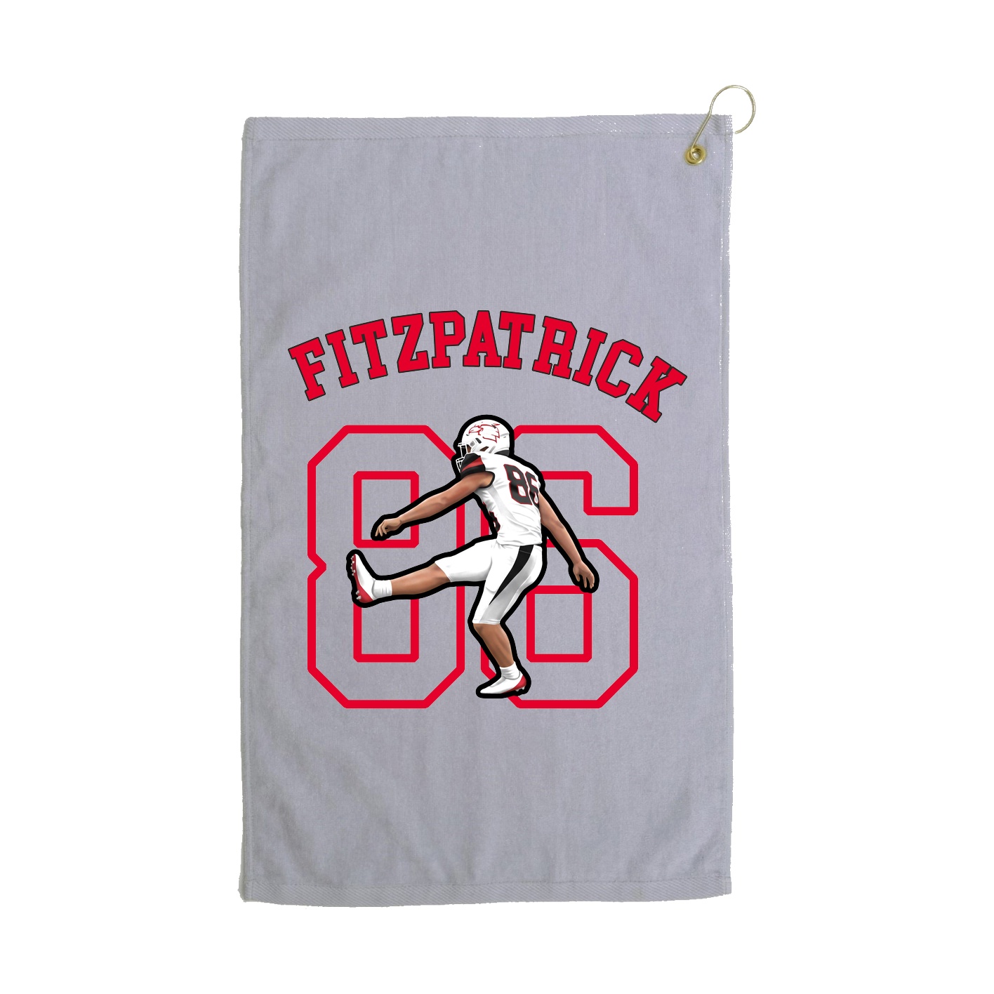 Golf Towel — Shirsey Arch in Grey
